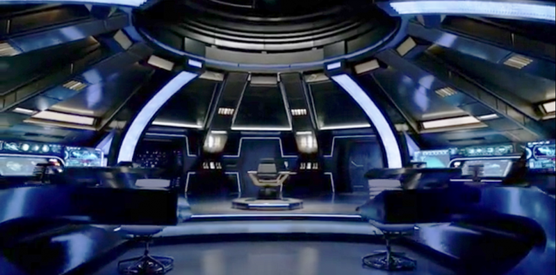The bridge of the USS Discovery, as seen in 2017.